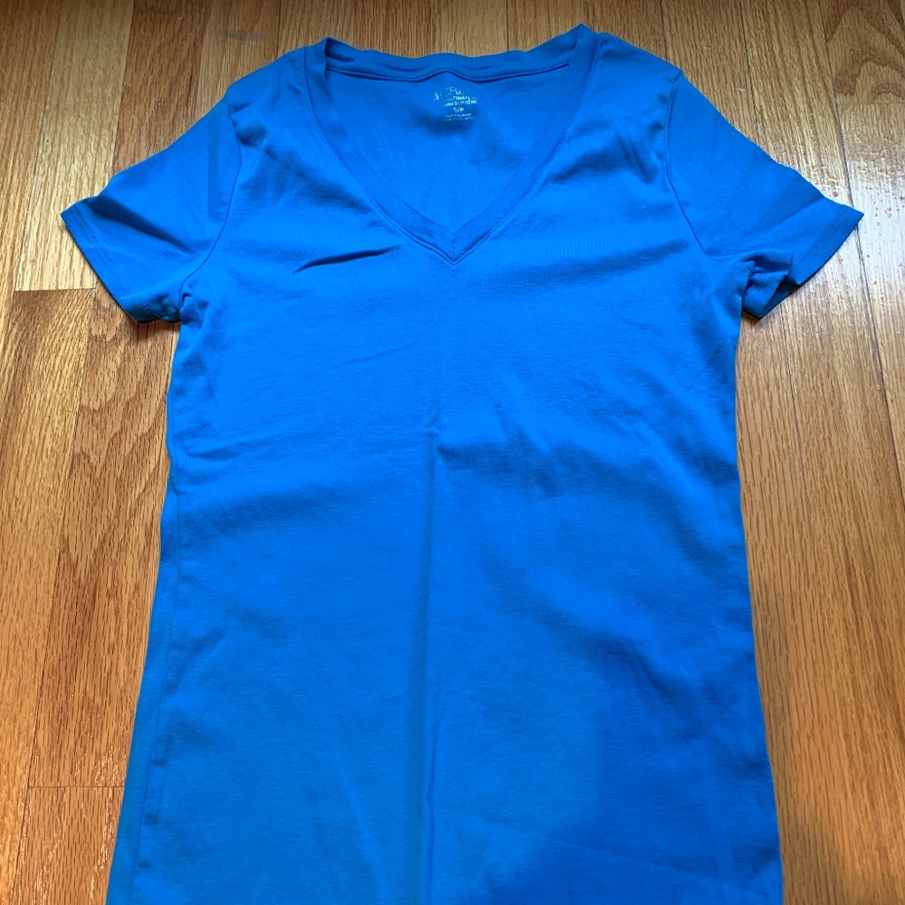 Merona Blue V-neck